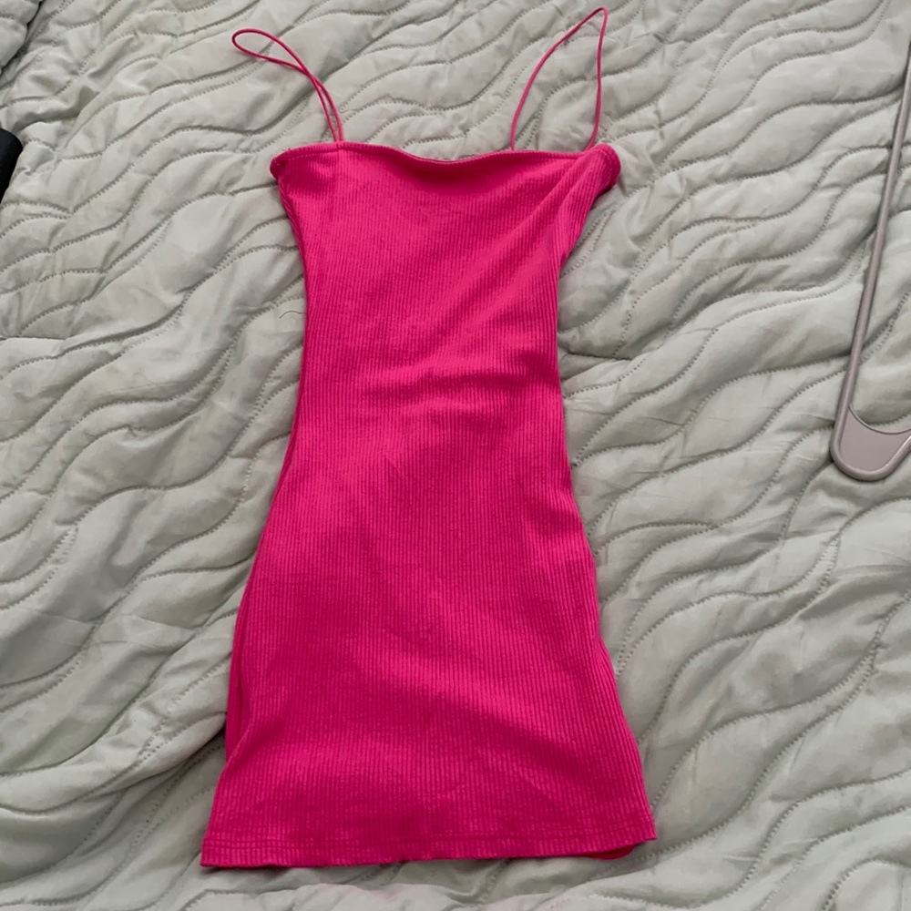 pink windsor mini dress